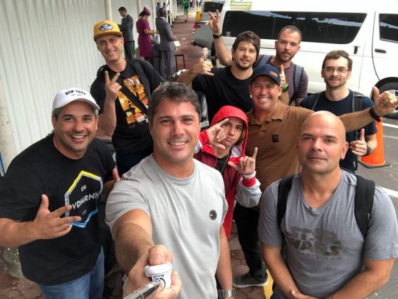 Selfie da Barca do Fia, El Salvador. Foto: Arquivo pessoal Fabio Gouveia.