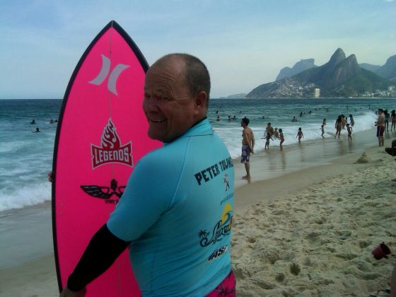 Peter Townend, Mundial Master, Rio de Janeiro, 2011. Foto: Arquivo pessoal.