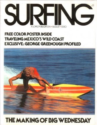 Capa da revista Surfing. Foto: Arquivo pessoal.