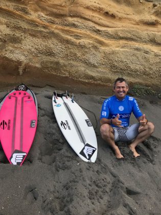 Fabio Gouveia, Mundial Master 2018, Açores, Portugal. Foto: Arquivo pessoal Fabio Gouveia.