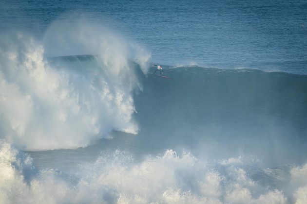 Greg Long, Nazaré Challenge 2018 / 2019, Praia do Norte, Portugal. Foto: WSL / Poullenot.