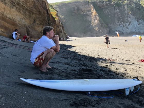 Cheyne Horan, Mundial Master 2018, Açores, Portugal. Foto: Arquivo pessoal Fabio Gouveia.