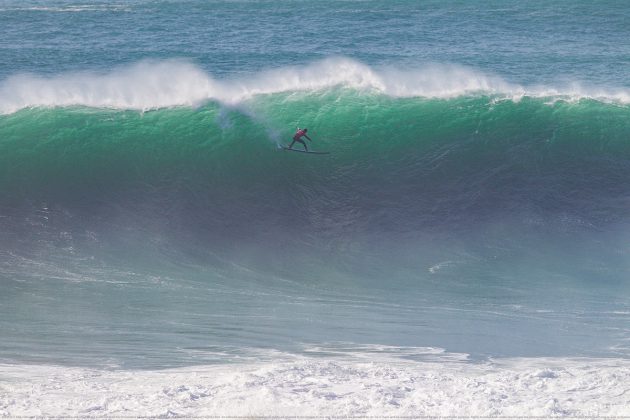 Lucas Chianca, Nazaré Challenge 2018 / 2019, Praia do Norte, Portugal. Foto: WSL / Poullenot.