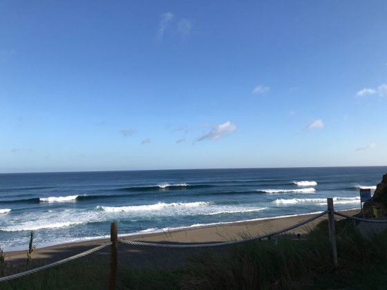 Praia de Santa Barbara, Mundial Master 2018, Açores, Portugal. Foto: Arquivo pessoal Fabio Gouveia.