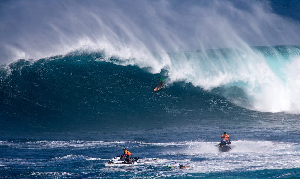 Jaws Championships, Pe´ahi, Havaí.
