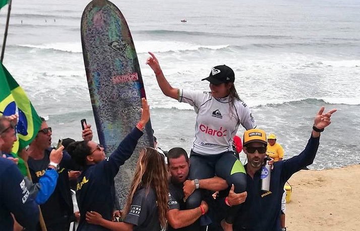 Chloé Calmon domina categoria Longboard no PASA Games 2018.