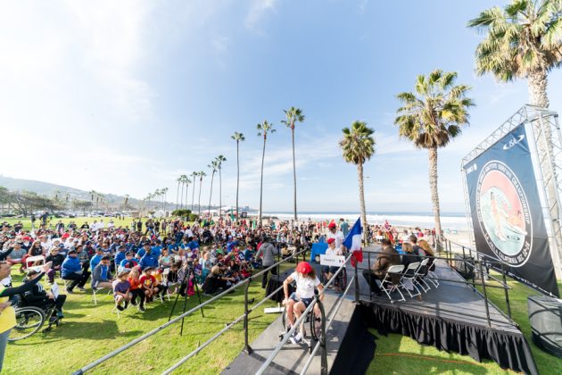 Cerimônia de abertura, ISA World Adaptive 2018, La Jolla, Califórnia (EUA). Foto: ISA / Sean Evans.