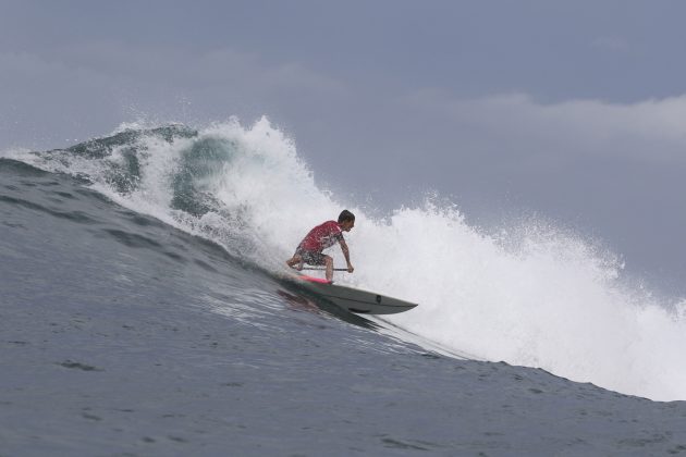 Daniel Ferlin, Mundial de SUP Wave 2019, Sunset, Havaí. Foto: Sebastian Rojas.