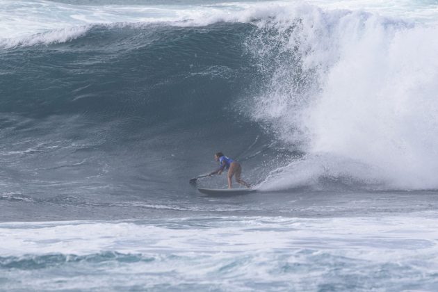 Fiona Wylde, Mundial de SUP Wave 2019, Sunset, Havaí. Foto: Sebastian Rojas.