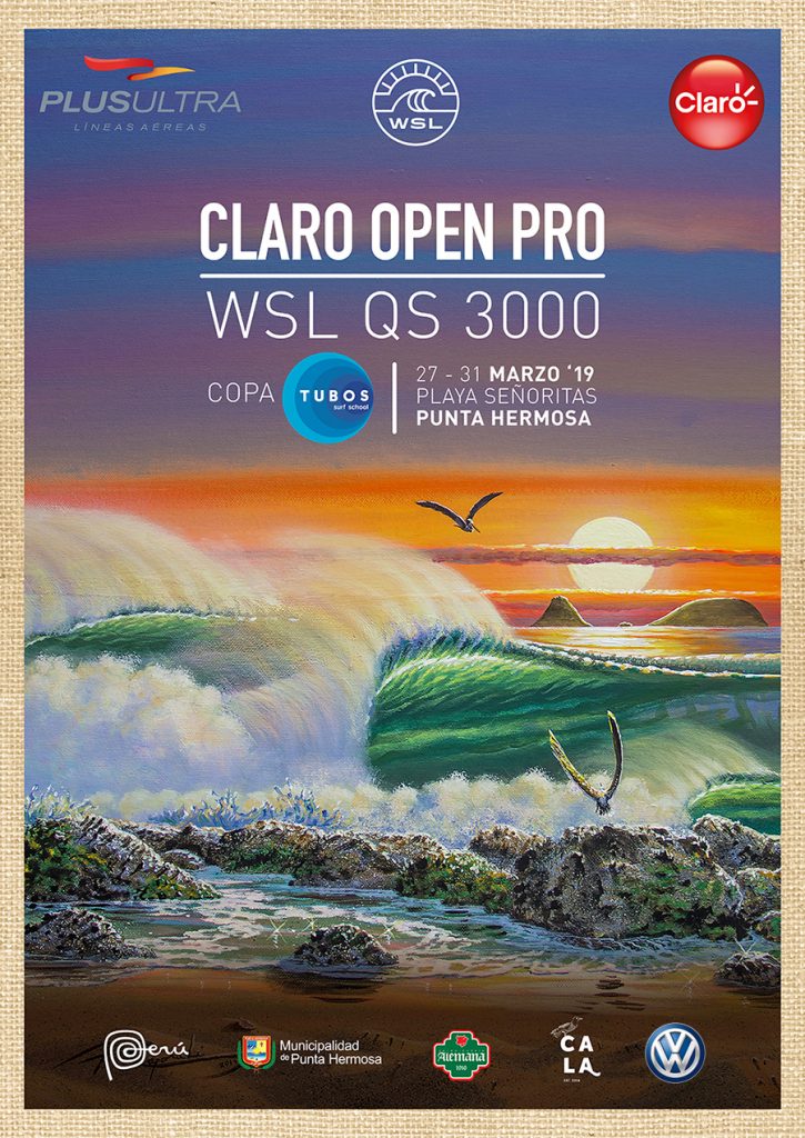 Cartaz do Claro Open Pro – Copa Tubos QS 3.000.