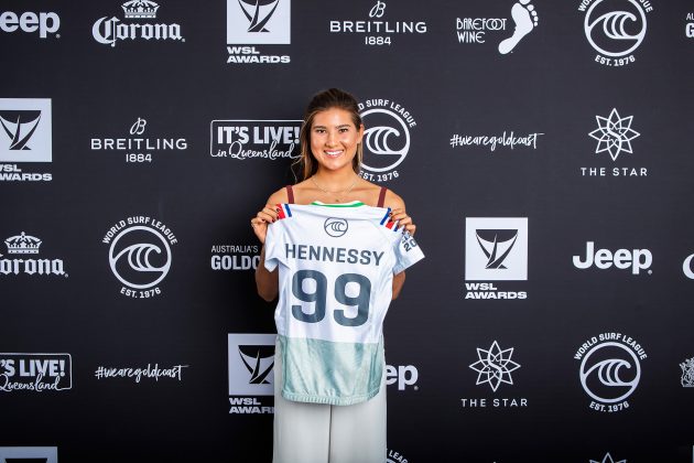 Brisa Hennessy, WSL Awards 2019, Gold Coast, Austrália. Foto: WSL / Cestari.