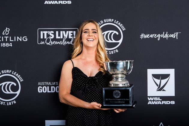 Caroline Marks, WSL Awards 2019, Gold Coast, Austrália. Foto: WSL / Cestari.