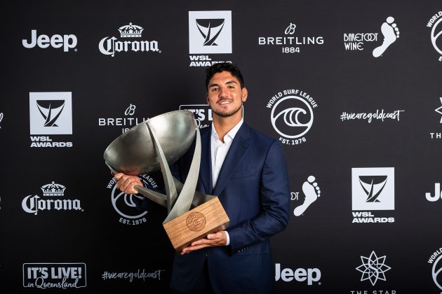 Gabriel Medina, WSL Awards 2019, Gold Coast, Austrália. Foto: WSL / Cestari.