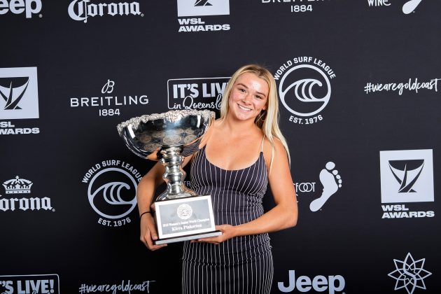 Kirra Pinkerton, WSL Awards 2019, Gold Coast, Austrália. Foto: WSL / Cestari.