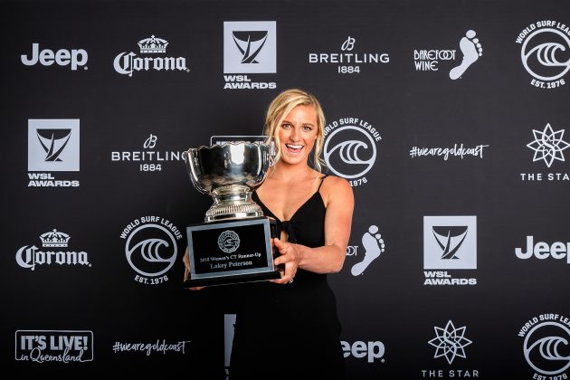 Lakey Peterson, WSL Awards 2019, Gold Coast, Austrália. Foto: WSL / Cestari.