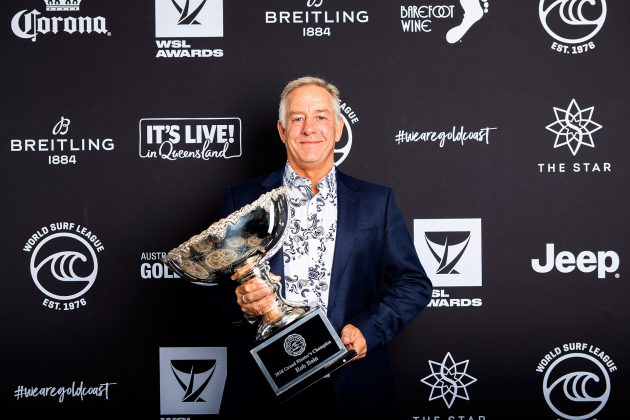 Rob Bain, WSL Awards 2019, Gold Coast, Austrália. Foto: WSL / Cestari.