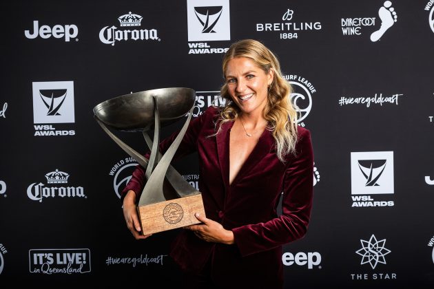 Stephanie Gilmore, WSL Awards 2019, Gold Coast, Austrália. Foto: WSL / Cestari.