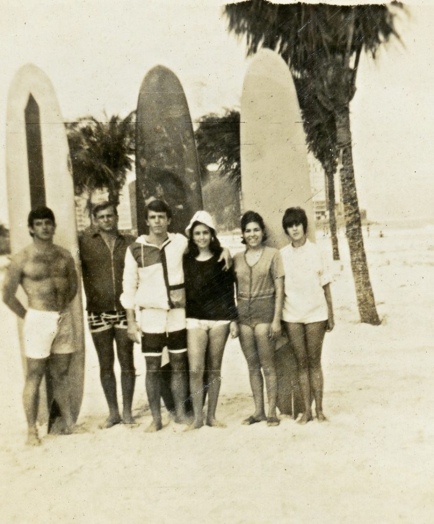 Da esquerda para a direita: Antonio Di Renzo, Gregório Stipanich, Paulo Miorim, Lúcia Helena, Márcia Algodoal e Márcia Magra.