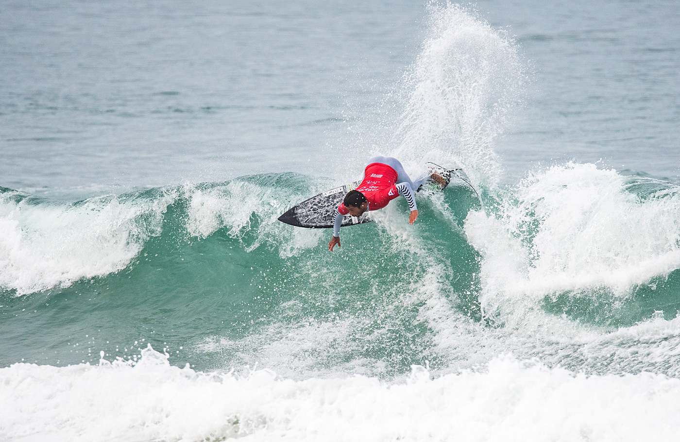 Krystian Kymerson fica em terceiro lugar no Caparica Surf Fest Pro 2019.