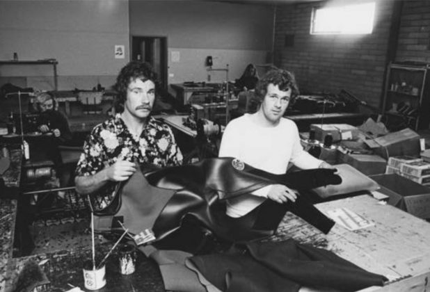 Brian Singer e Doug “Claw” Warbrick, A História da Rip Curl. Foto: Divulgação.