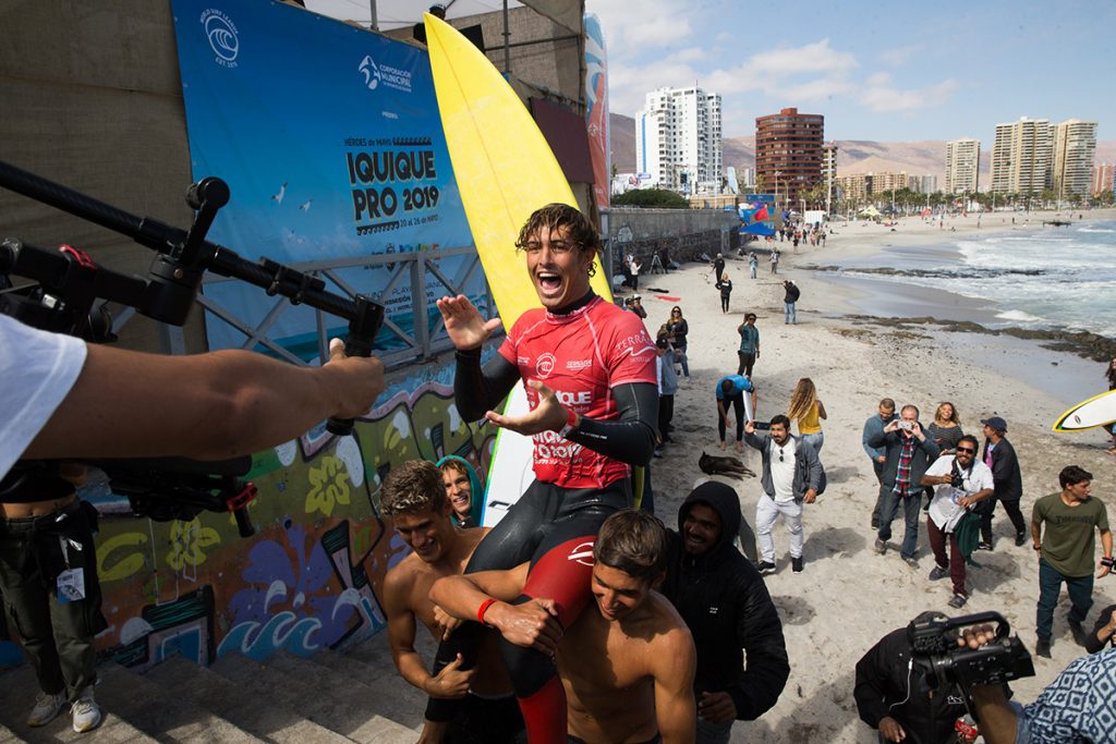 Surfista de Saquarema assume a liderança do ranking sul-americano da WSL.