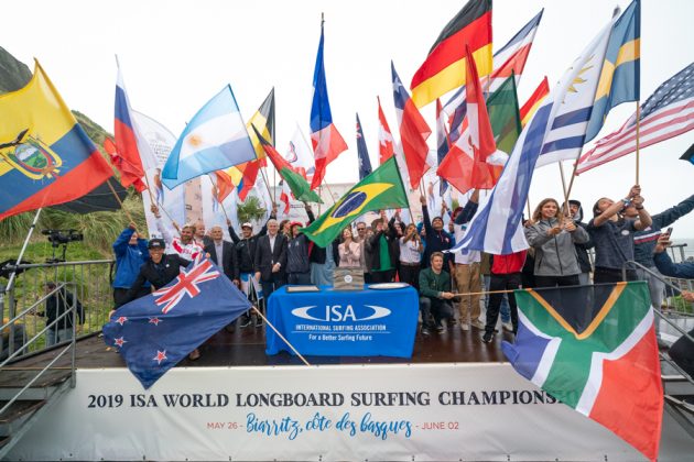 ISA World Longboard Championship 2019, Biarritz, França. Foto: ISA / Evans.