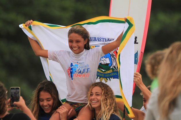 Luana Reis, Circuito Brasileiro Feminino 2019, Itamambuca, Ubatuba (SP). Foto: Daniel Smorigo.