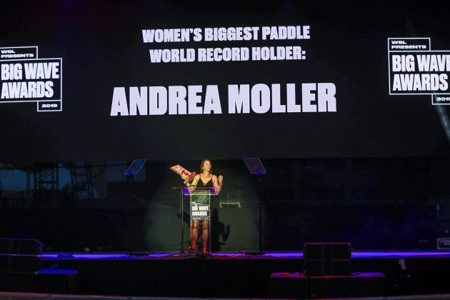 Andrea Moller, Big Wave Awards, Redondo Beach, Los Angeles (EUA). Foto: © WSL / Wlodarczyk.