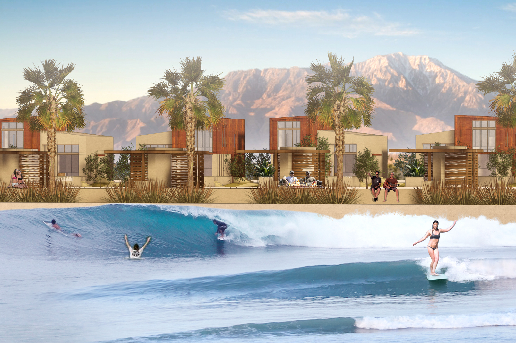 O DSRT Surf, com a tecnologia Wavegarden, é um dos projetos milionários em andamento no condado de Riverside.