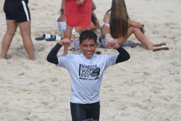 Rickson Falcão, Maricá Surf Pro / AM 2019, Ponta Negra (RJ). Foto: @surfetv / @carlosmatiasrj.