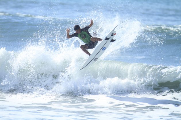 Kellyrson Cypriano, Ubatuba Pro Surf 2019, Praia Grande (SP). Foto: Renato Boulos.