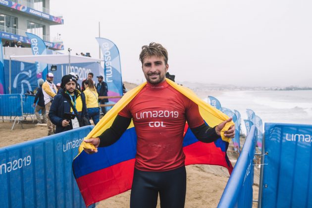Giorgio Gomez, Jogos Pan-Americanos 2019, Punta Rocas, Peru. Foto: ISA / Jimenez.
