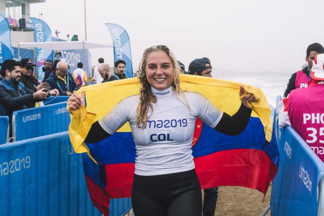 Isabella Gomez, Jogos Pan-Americanos 2019, Punta Rocas, Peru. Foto: ISA / Jimenez.