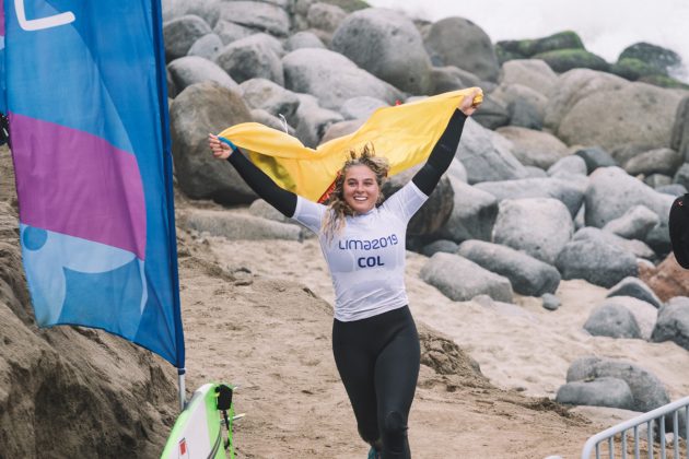 Isabella Gomez, Jogos Pan-Americanos 2019, Punta Rocas, Peru. Foto: ISA / Jimenez.