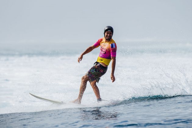Jeremy Flores, Tahiti Pro 2019, Teahupoo. Foto: WSL / Dunbar.