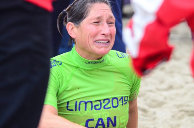 Lina Augaitis, Jogos Pan-Americanos 2019, Punta Rocas, Peru. Foto: Latinwave.cl.