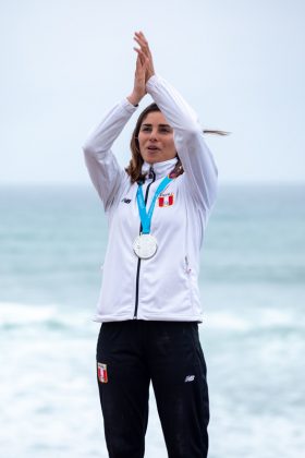 Vania Torres, Jogos Pan-Americanos 2019, Punta Rocas, Peru. Foto: ISA / Jimenez.