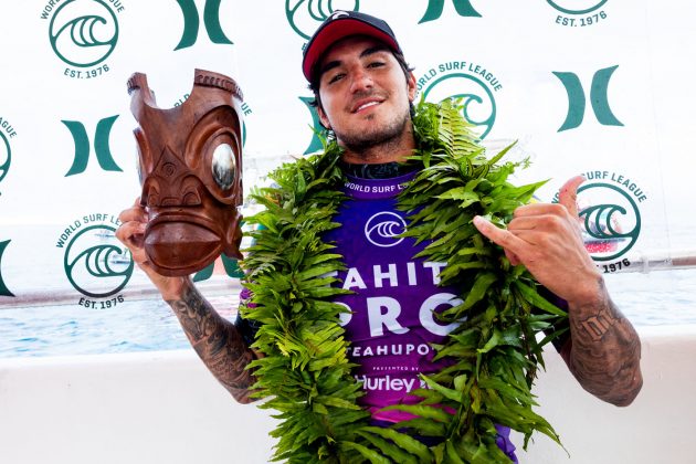 Gabriel Medina, Tahiti Pro 2019, Teahupoo. Foto: WSL / Cestari.