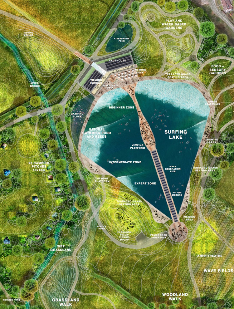 Mapa da mina: local conta com área superior a 28 hectares.
