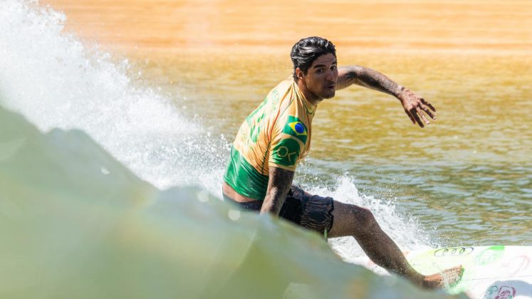 Gabriel Medina, Freshwater Pro 2019, Surf Ranch, Califórnia (EUA). Foto: Divulgação / WSL.