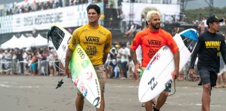 Surfe brasileiro em alta
