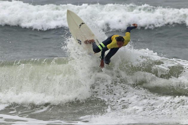 Derek Rodrigues, Hang Loose Surf Attack 2019, Tombo, Guarujá (SP). Foto: Munir El Hage.