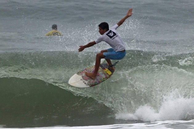 Lucas Lisboa, Hang Loose Surf Attack 2019, Tombo, Guarujá (SP). Foto: Munir El Hage.