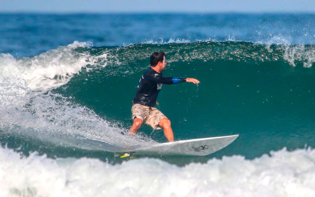 Thiago Filipe defende a liderança da categoria Open.