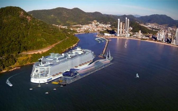 Projeto do BC Port, Balneário Camboriú (SC) . Foto: Reprodução.