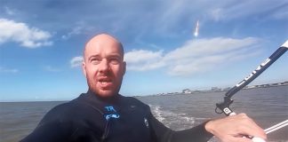 Selfie com o meteoro