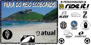Cartaz do Praia do Meio Ecoboards 2019.