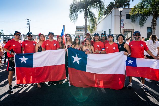 Seleção do Chile, Vissla ISA World Junior Championship, Huntington Beach, Califórnia (EUA). Foto: ISA / Sean Evans.