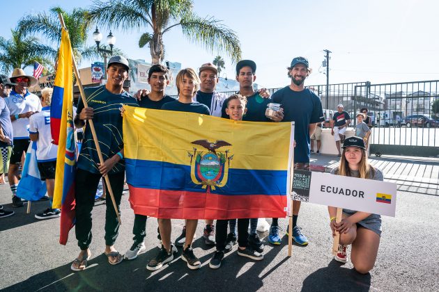 Seleção do Equador, Vissla ISA World Junior Championship, Huntington Beach, Califórnia (EUA). Foto: ISA / Sean Evans.