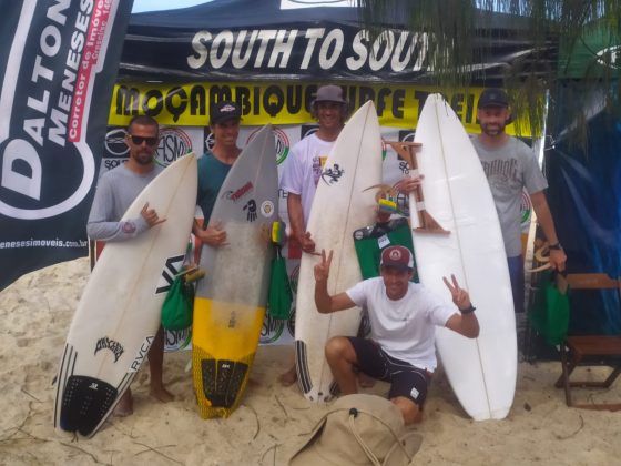 Pódio Master, Surfe Treino South to South 19, Moçambique, Florianópolis (SC). Foto: Marcelo Barbosa.